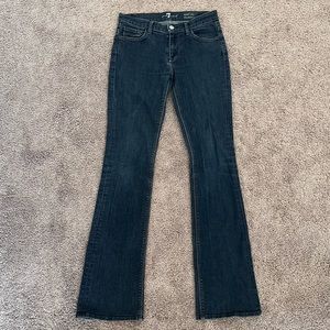 7 For All Mankind Women's Boot Cut Mid Rise Jeans